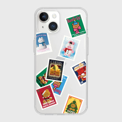 Holiday Seal Sticker Phone Case (Clear/Tank Clear/Clear Card Storage)