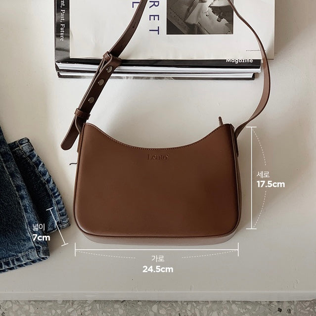 Slowand #LENTO. Classic hobo bag - 5 color