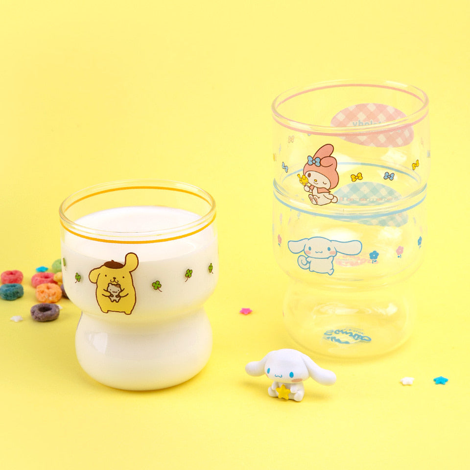 Sanrio Retro Glass Cup (4款)