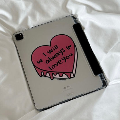 Mazzzzy cake (black) ipad case