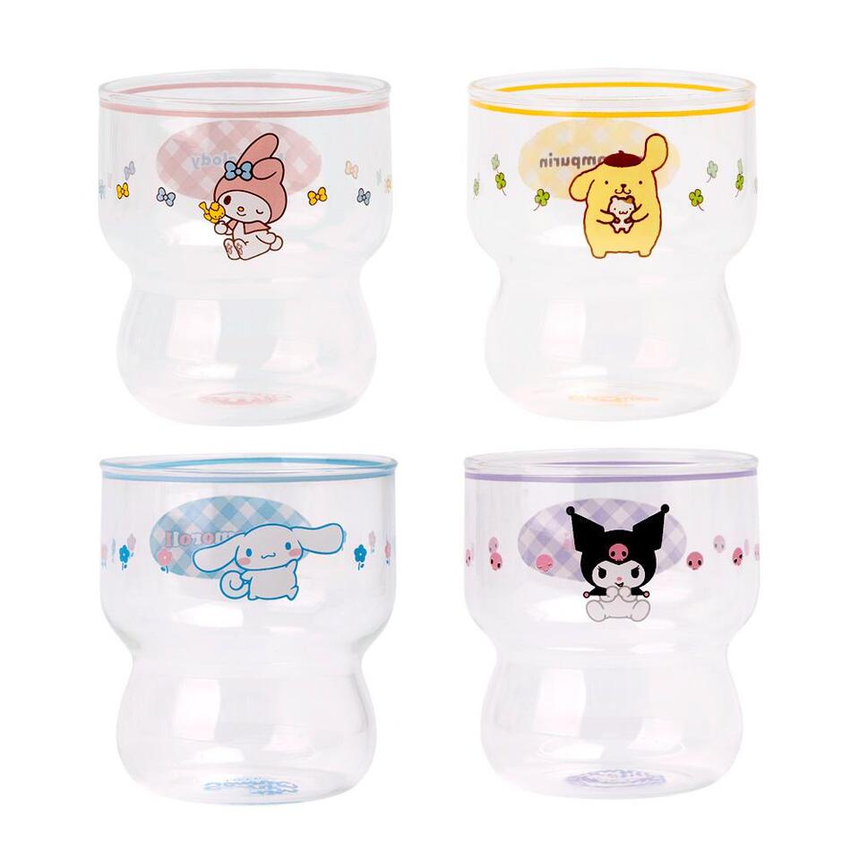 Sanrio Retro Glass Cup (4款)