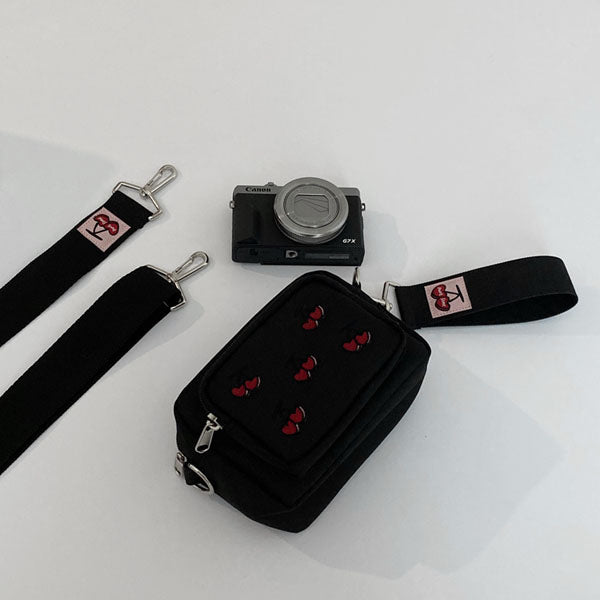 Mazzzzy Cherry Camera Pouch