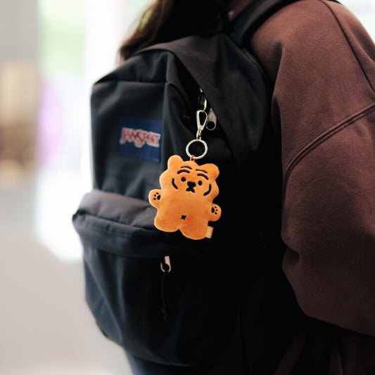 【現貨95折】Muzik Tiger Flat Doll Keyring #橙色老虎