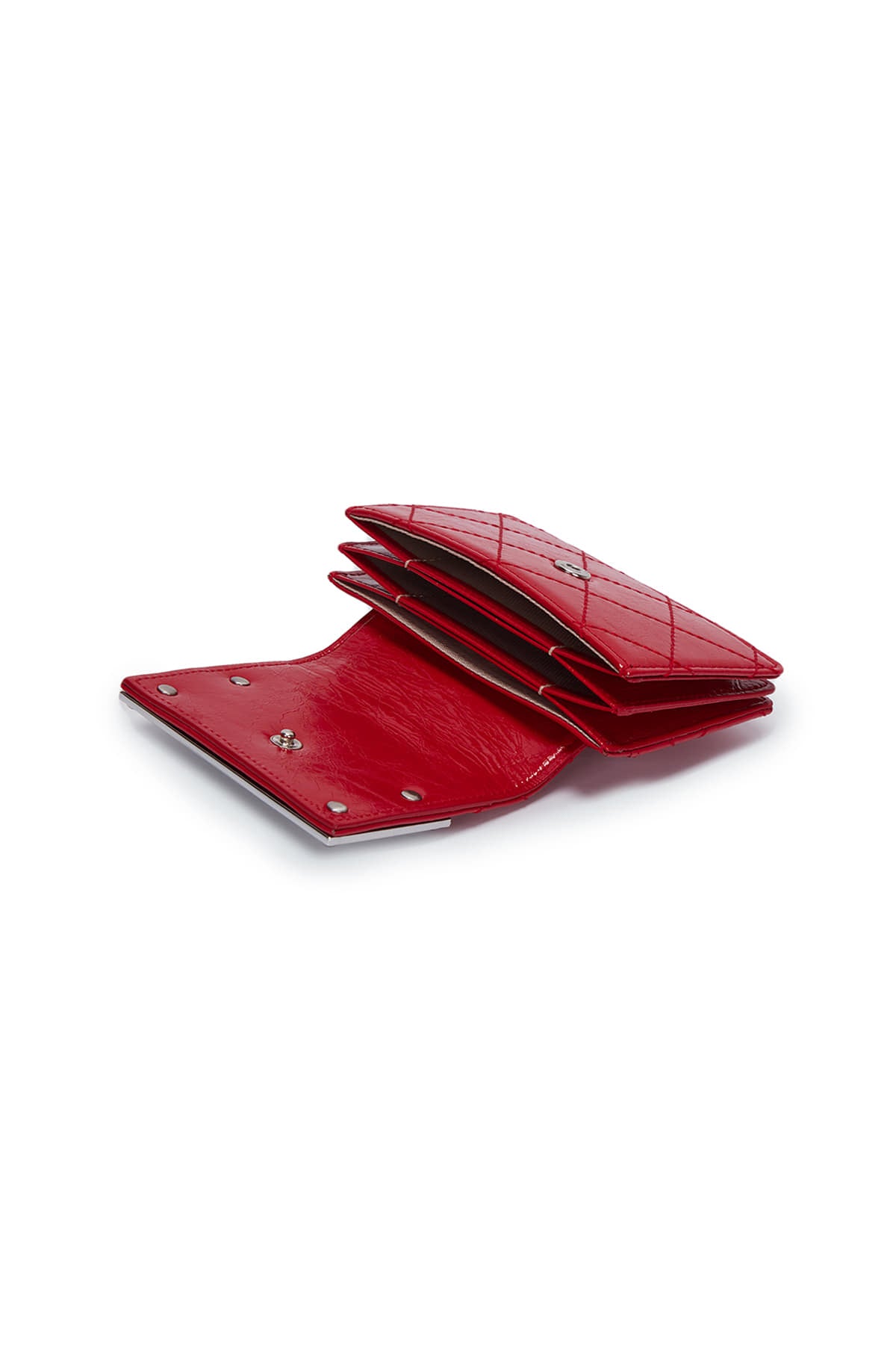 MATIN KIM QUILTING ACCORDION WALLET IN 5 COLORS