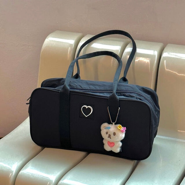 Mazzzzy signature heart Bostonbag – mydeermoon ☽ 韓國代購