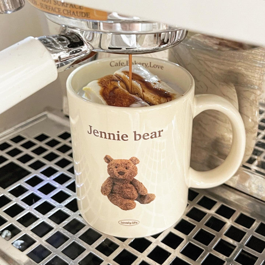 【Set買優惠🥐🧸】Bracket Table Croissant & Jennie Bear Mug Cup