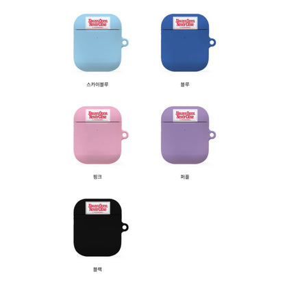 Theninemall Basic Color Label Airpods Case (Hard 硬殼)