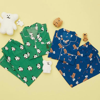 Dinotaeng Pajamas Set 長袖 冬季睡衣套裝