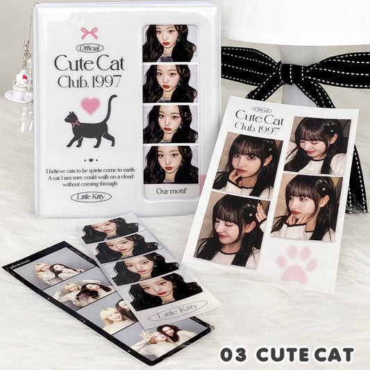 【現貨95折🐈‍⬛】Ourmotif 2格 4Cut Book 人生四格 相簿/卡簿 (C) #Cutie Cat