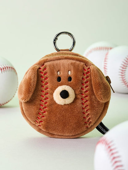 Joguman Woody Baseball Mini Pouch