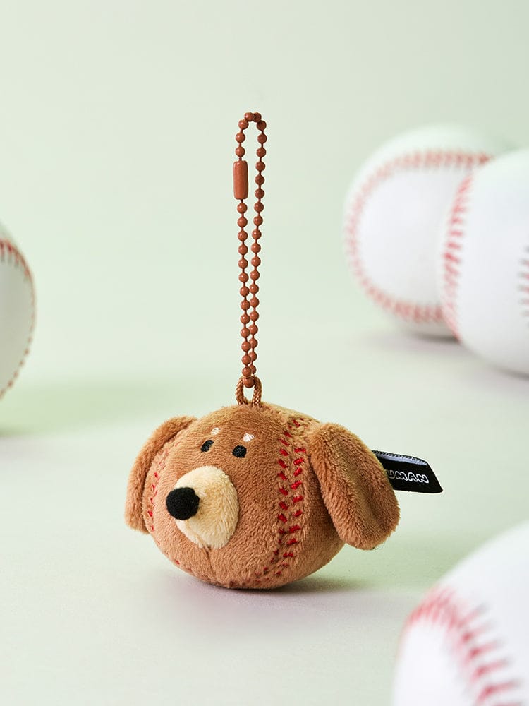 Joguman Woody Baseball Plush Keyring