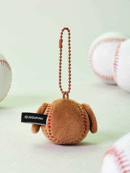 Joguman Woody Baseball Plush Keyring