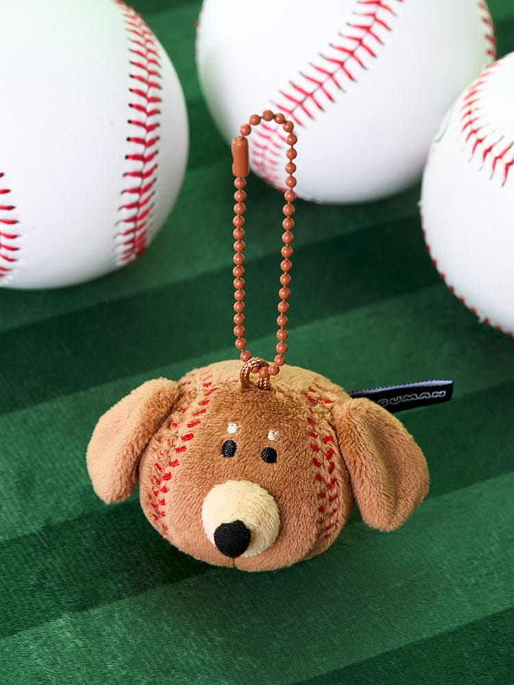 Joguman Woody Baseball Plush Keyring