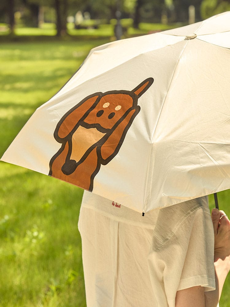 Joguman Woody Umbrella Pouch Set (Ivory) Throw away