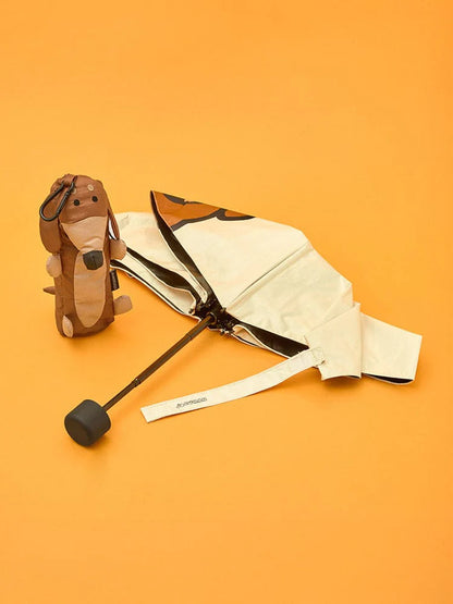 Joguman Woody Umbrella Pouch Set (Ivory) Throw away