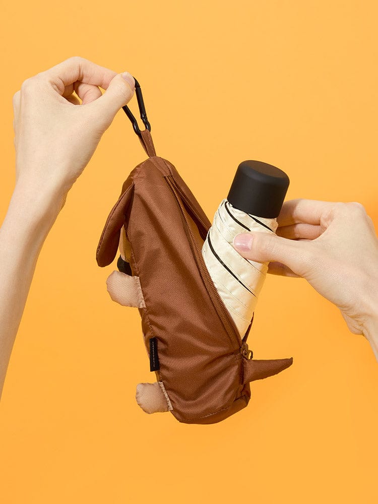 Joguman Woody Umbrella Pouch Set (Ivory) Throw away