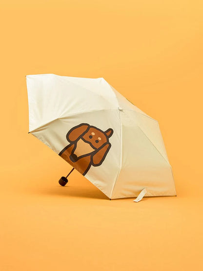 Joguman Woody Umbrella Pouch Set (Ivory) Throw away