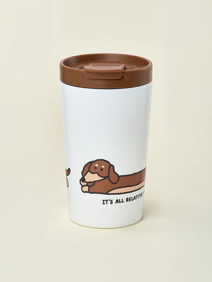 Joguman Woody Flip Cap Tumbler (420mL)