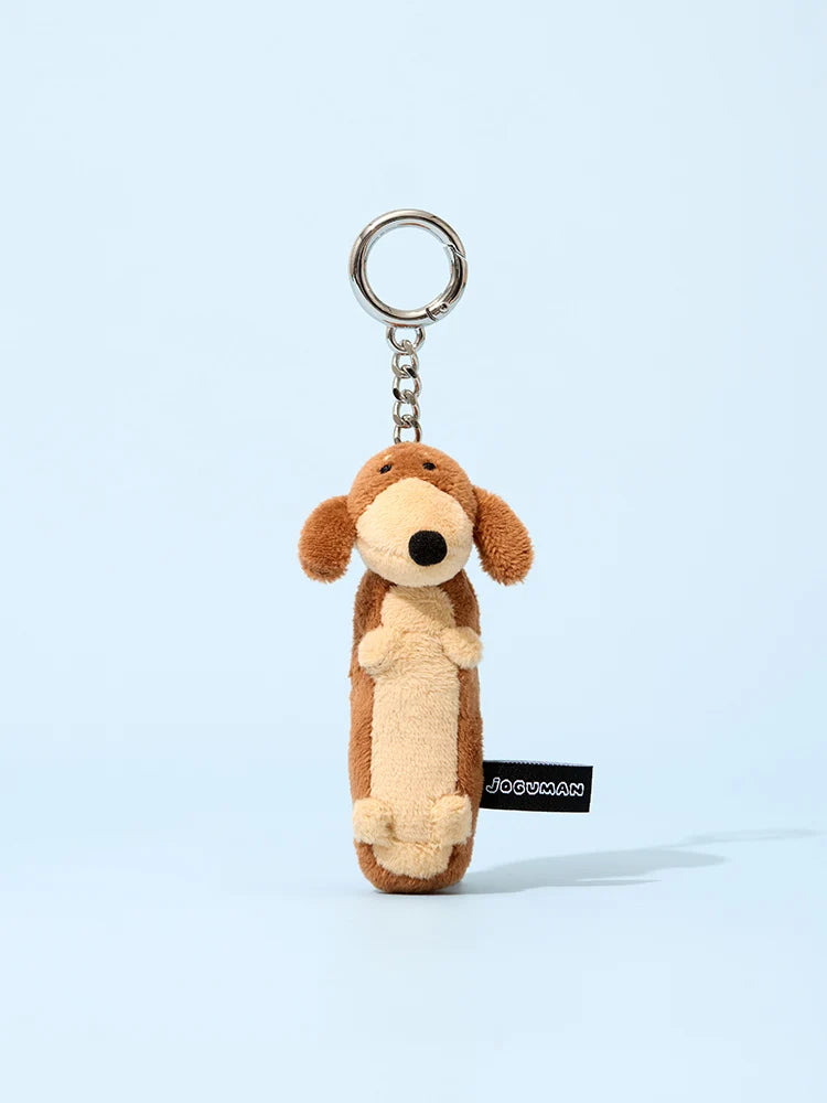 Joguman [Together] Brachio & Woody Plush Keyring