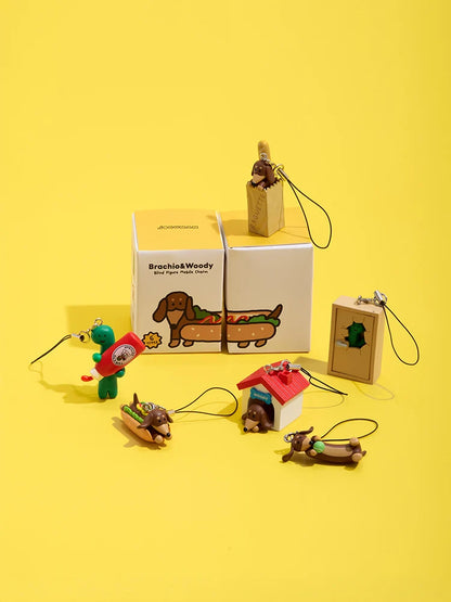 Joguman [You are what you eat] Random Figure Mobile Charm (6款隨機) 電話繩公仔盲盒