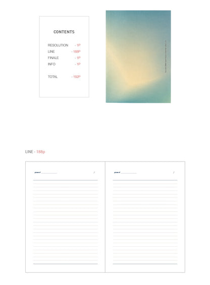 Livework Life & Pieces Note v.2 (L) (3款)