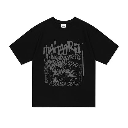 【Seventeen Jeonghan/Wonwoo同款】Mahagrid Corp Tee (Black/White)