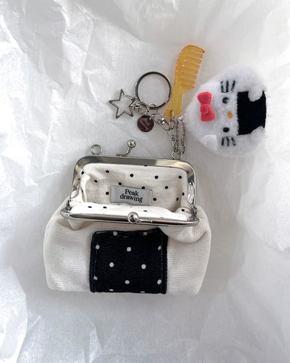 Peakdrawing Ornigiri frame mini bag