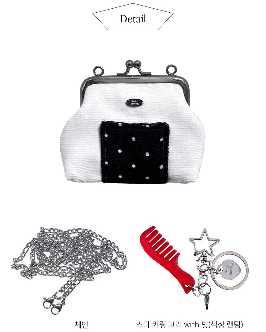 Peakdrawing Ornigiri frame mini bag