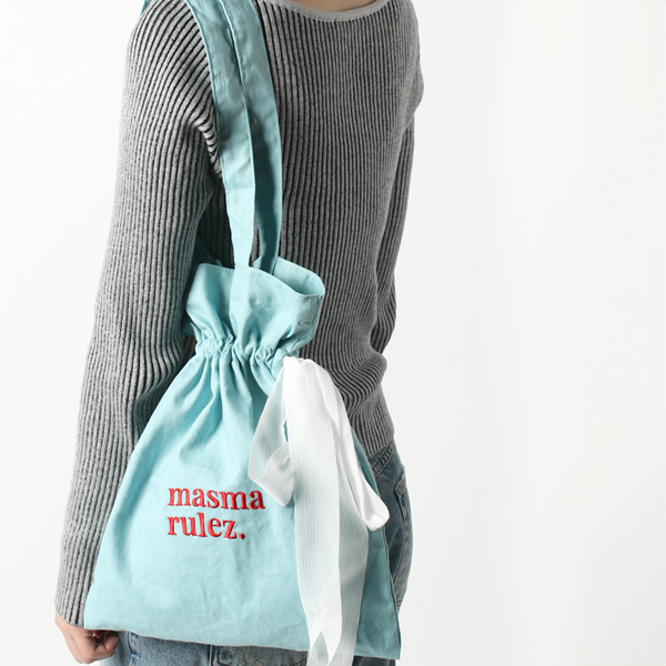 Masmarulez Ribbon eco bag (4色)