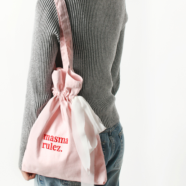 Masmarulez Ribbon eco bag (4色)