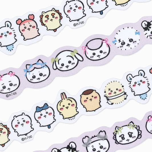 Chiikawa Glitter Die-cut Masking Tape Set