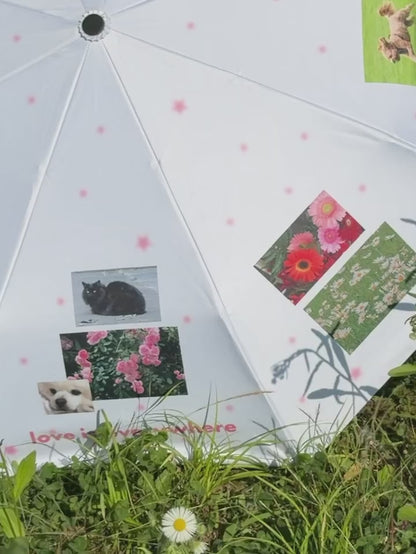 【預訂】Love Collage Umbrella 雨傘
