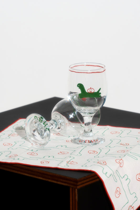 Joguman Studio Brachio & Apple Wine Glasses Set