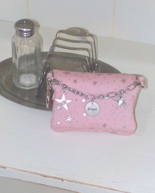 Cozing Star Chain wallet_pink