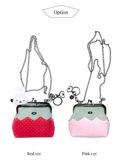 Peakdrawing [mini] Strawberry frame bag (2色)