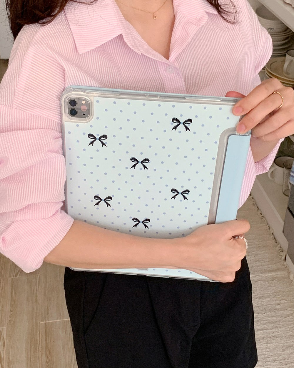 Your Emotions Sweetest Love_Blue Ipad Case