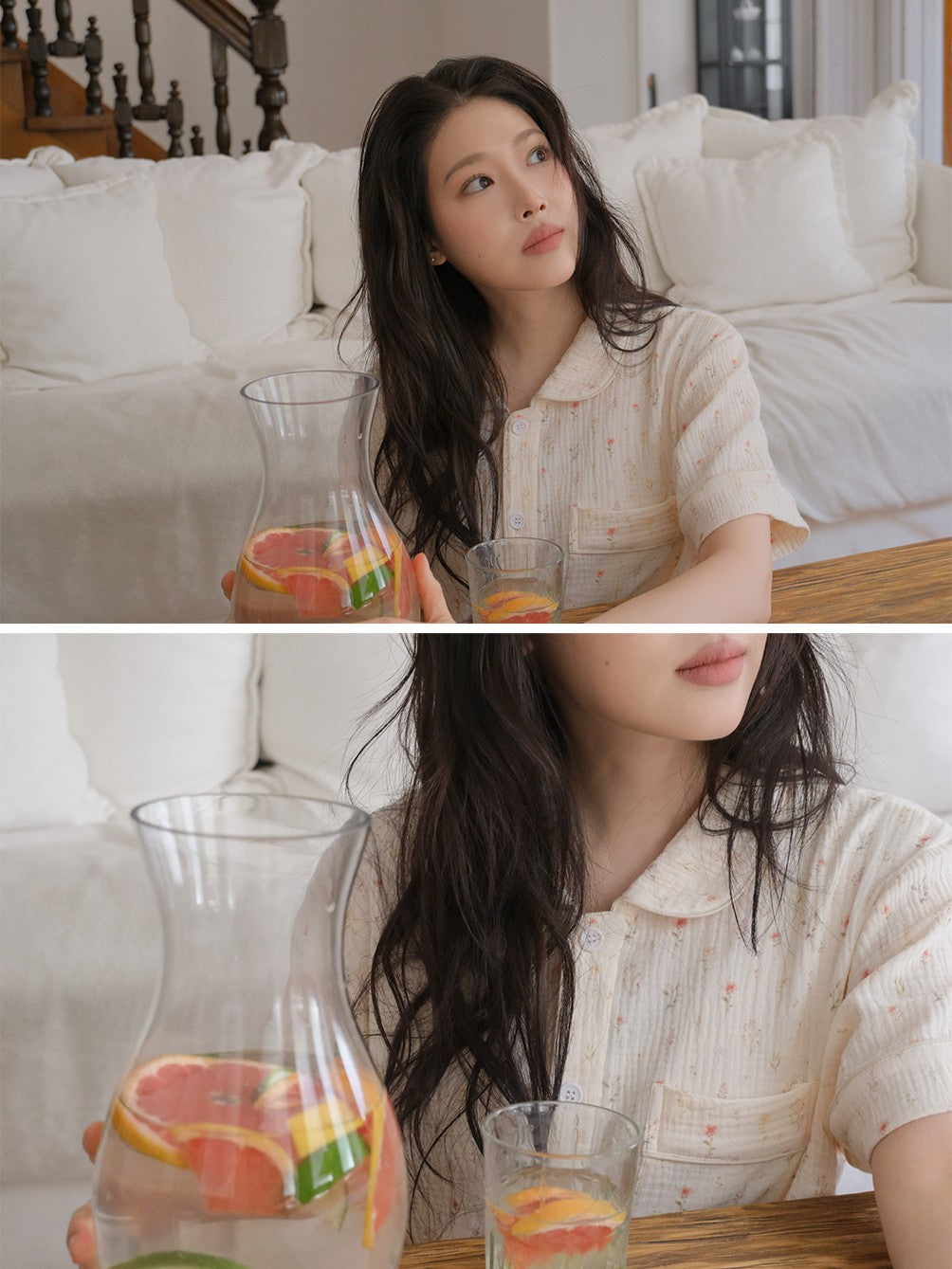 【買2套減$20✨】Juuneedu [Flower 7 Days] Cotton Short Sleeves Pajamas Set (7色) 短袖睡衣套裝