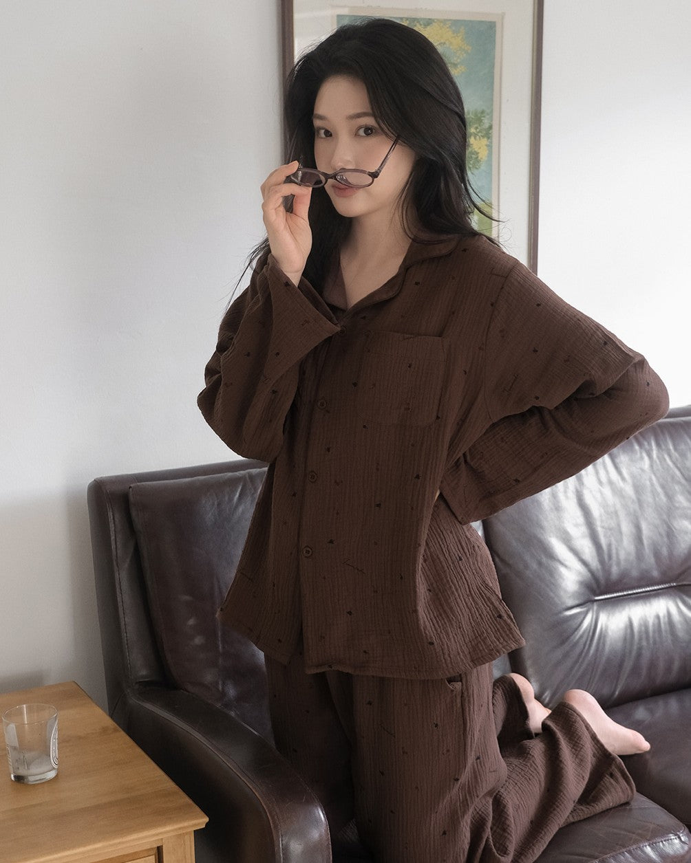 Juuneedu J'eu Cherry Long Sleeves Pajamas Set (3色) 長袖睡衣套裝