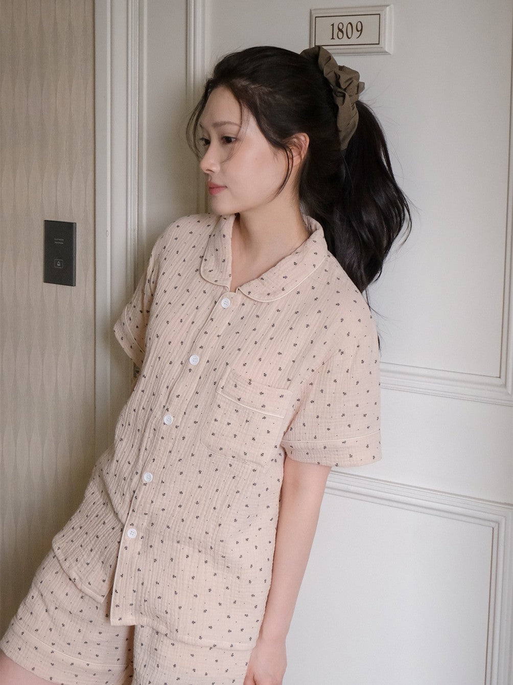 【買2套減$20✨】Juuneedu [Flower 7 Days] Cotton Short Sleeves Pajamas Set (7色) 短袖睡衣套裝
