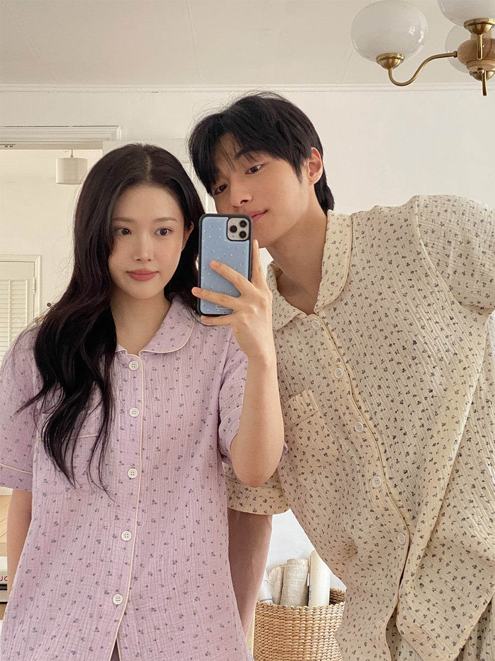 【買2套減$20✨】Juuneedu [Flower 7 Days] Cotton Short Sleeves Pajamas Set (7色) 短袖睡衣套裝