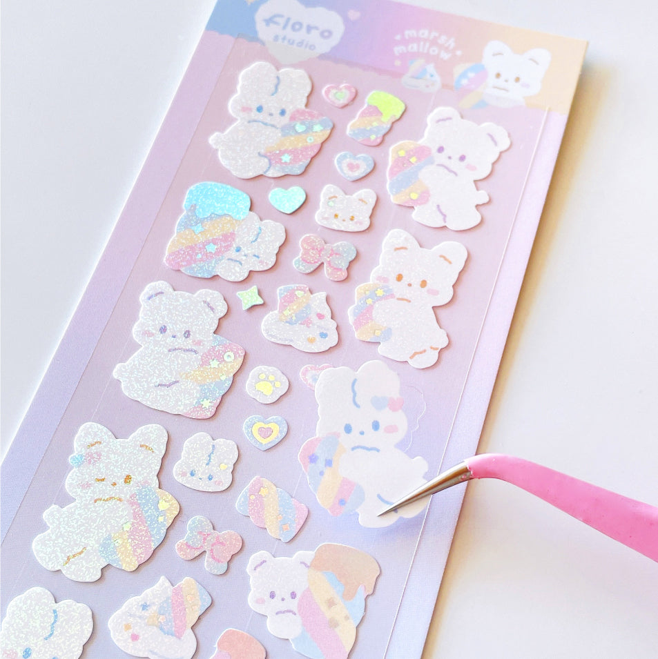 Floro Studio Marshmellow Babies Sticker