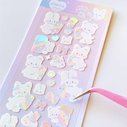 Floro Studio Marshmellow Babies Sticker