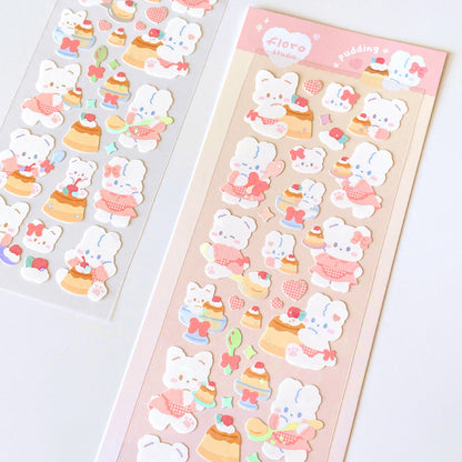 Floro Studio Pudding Babies Sticker