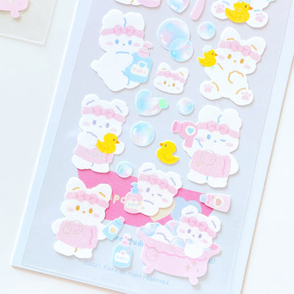 Floro Studio Bath Time Babies Sticker