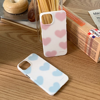 Heart Gradation Pattern Phone Case (Hard 普通硬殼) (2色)