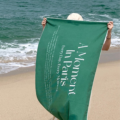 Paris In Moment Beach Towel 沙灘毛巾