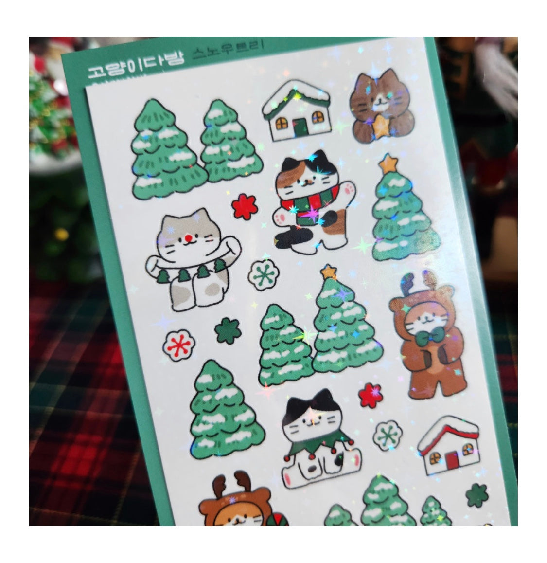 Catdabang Snow Tree Sticker