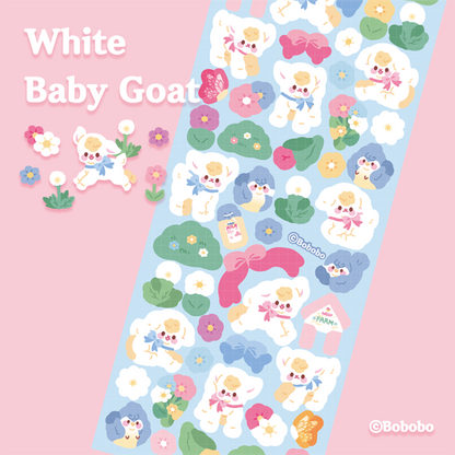 Near and Dear Baby Goat Sticker (2色)