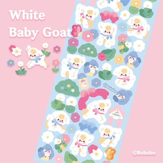 Near and Dear Baby Goat Sticker (2色)