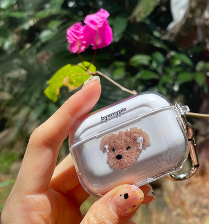 Byemypie Lullu Puppy Airpods Case (Clear)